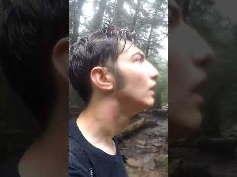 I hiked in a hurricane one time. I don't recommend it 😅 #lifeofadventure #outdoorenthusiast